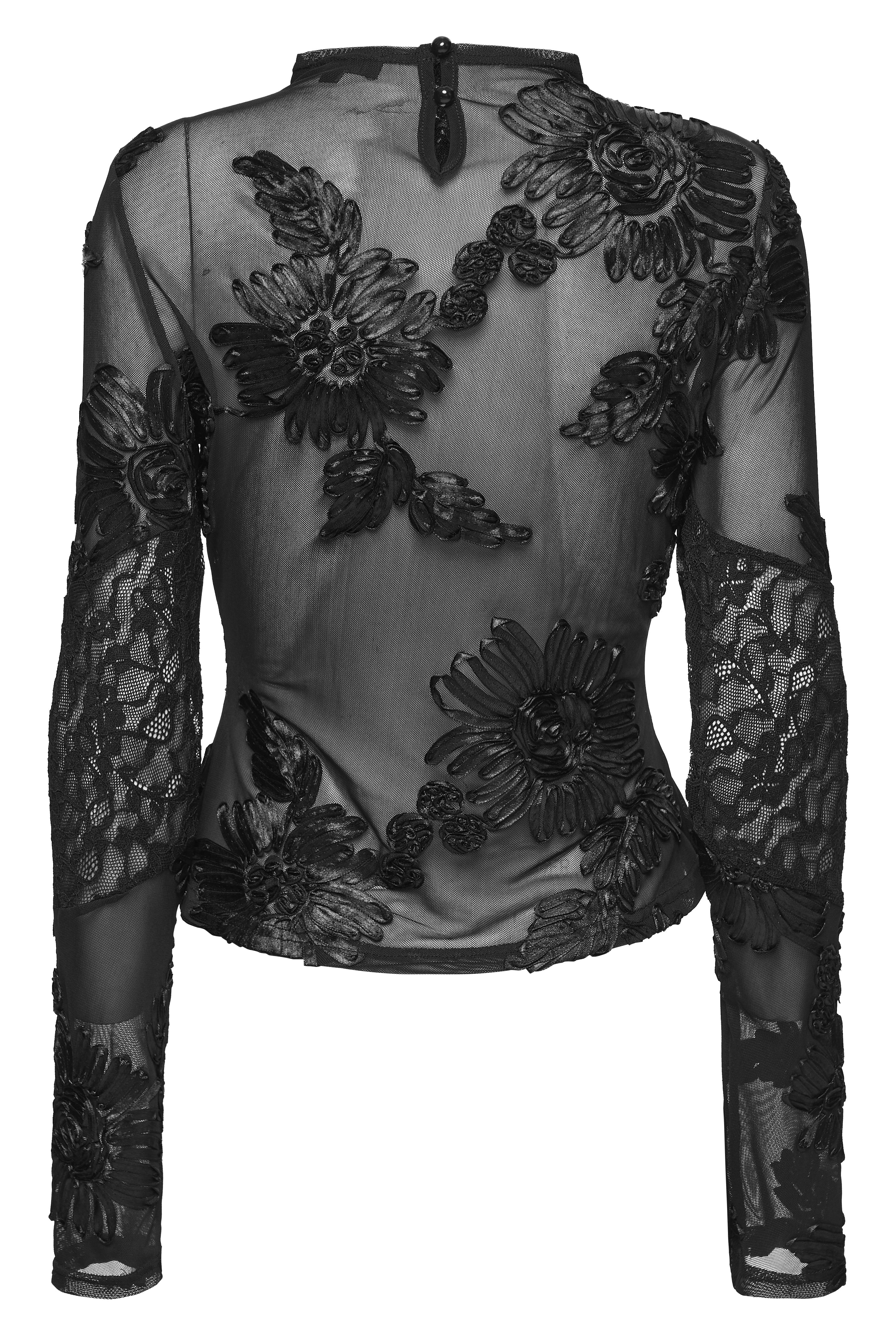 Punk Rave Goth Lace Undershirt