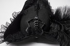 Punk Rave Goth Imprisoned Beast Bone Pirate Hat
