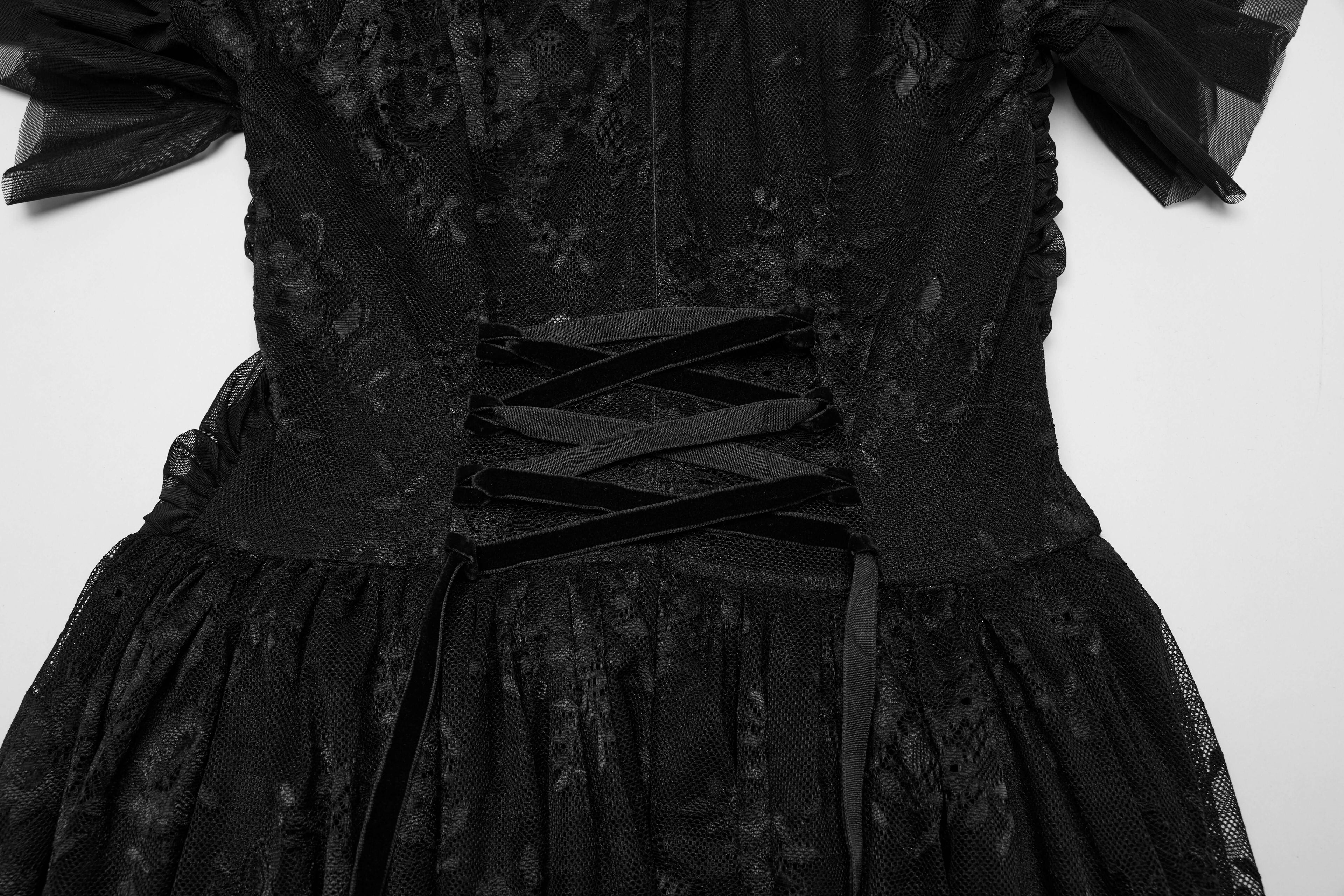 Punk Rave Nova Gothic Elegant Dress
