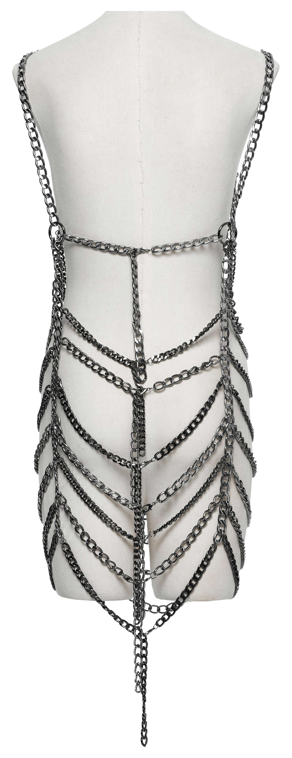 Punk Rave Anslie Metal Chain Dress