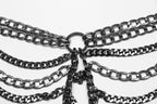 Punk Rave Anslie Metal Chain Dress