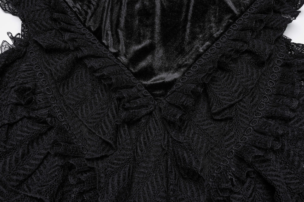 Punk Rave Nera Goth Dynamic Skirt