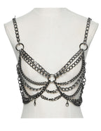 Punk Rave Anslie Metal Chain Dress