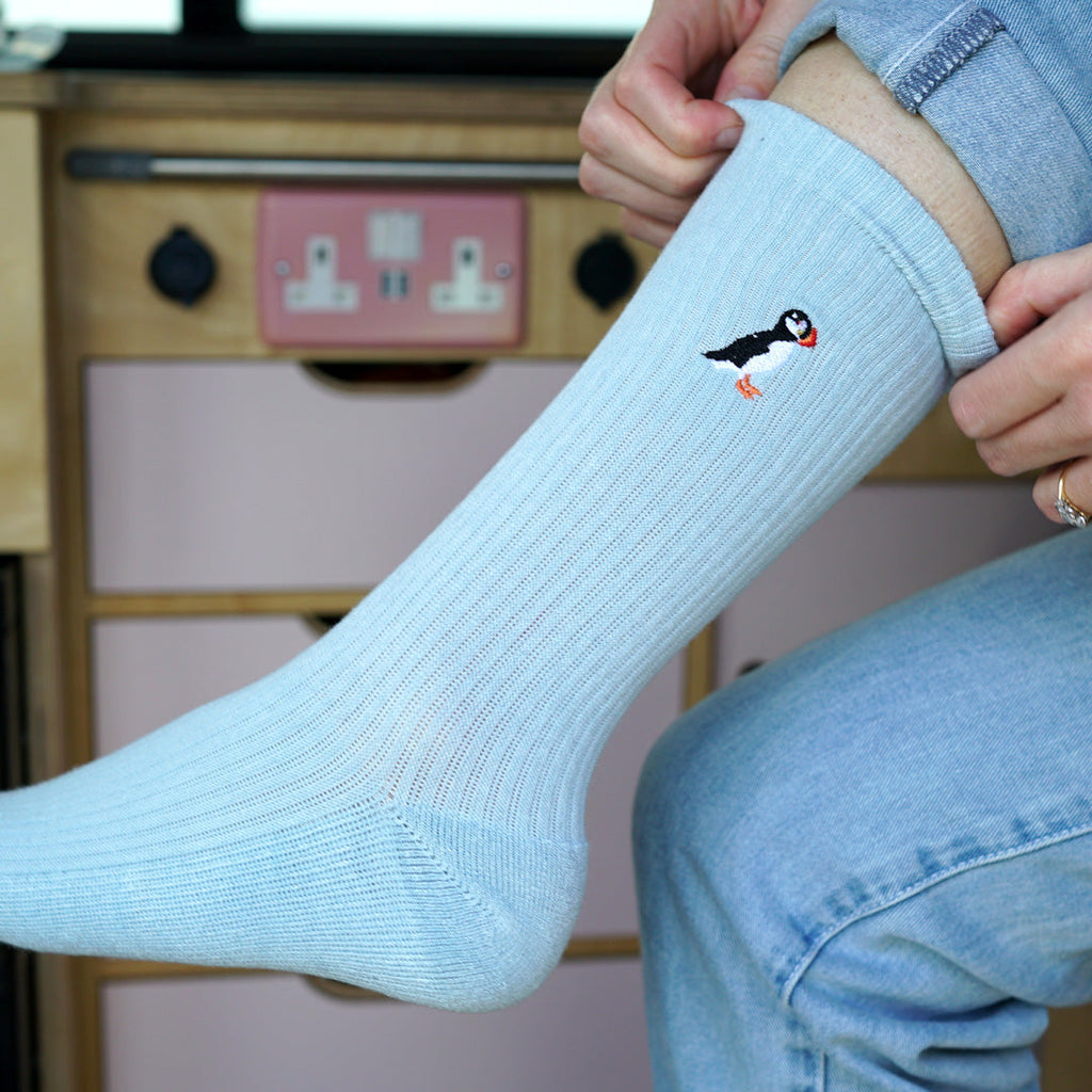 Full Ribbed Bundle 5 Pack Bamboo Sock Set