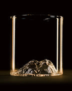 Scafell Pike Glass Tumbler & Coaster Set