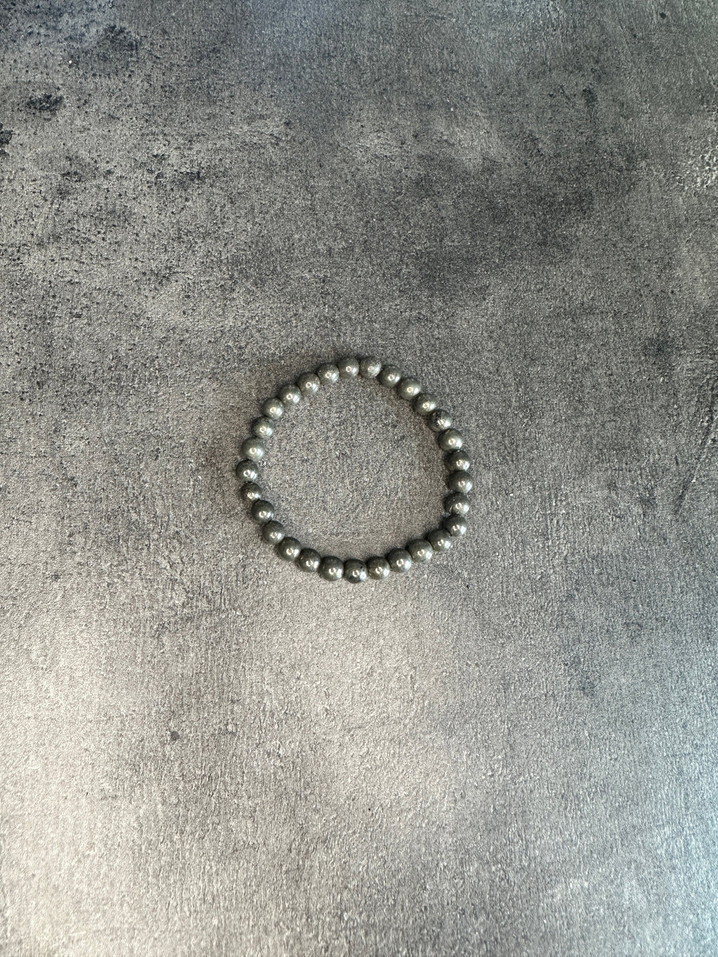 Pyrite - Abundance power bead bracelet