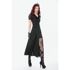 Dark in Love Elegant Gothic Long Skirt