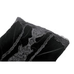 Dark in Love Vampiress Royal Velvet and Lace Maxi Dress