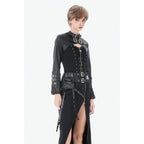 Dark in Love Punk Lace-Up Corset Style Top