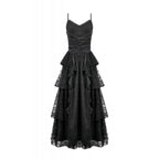Dark in Love Gothic Satin Lace Dress