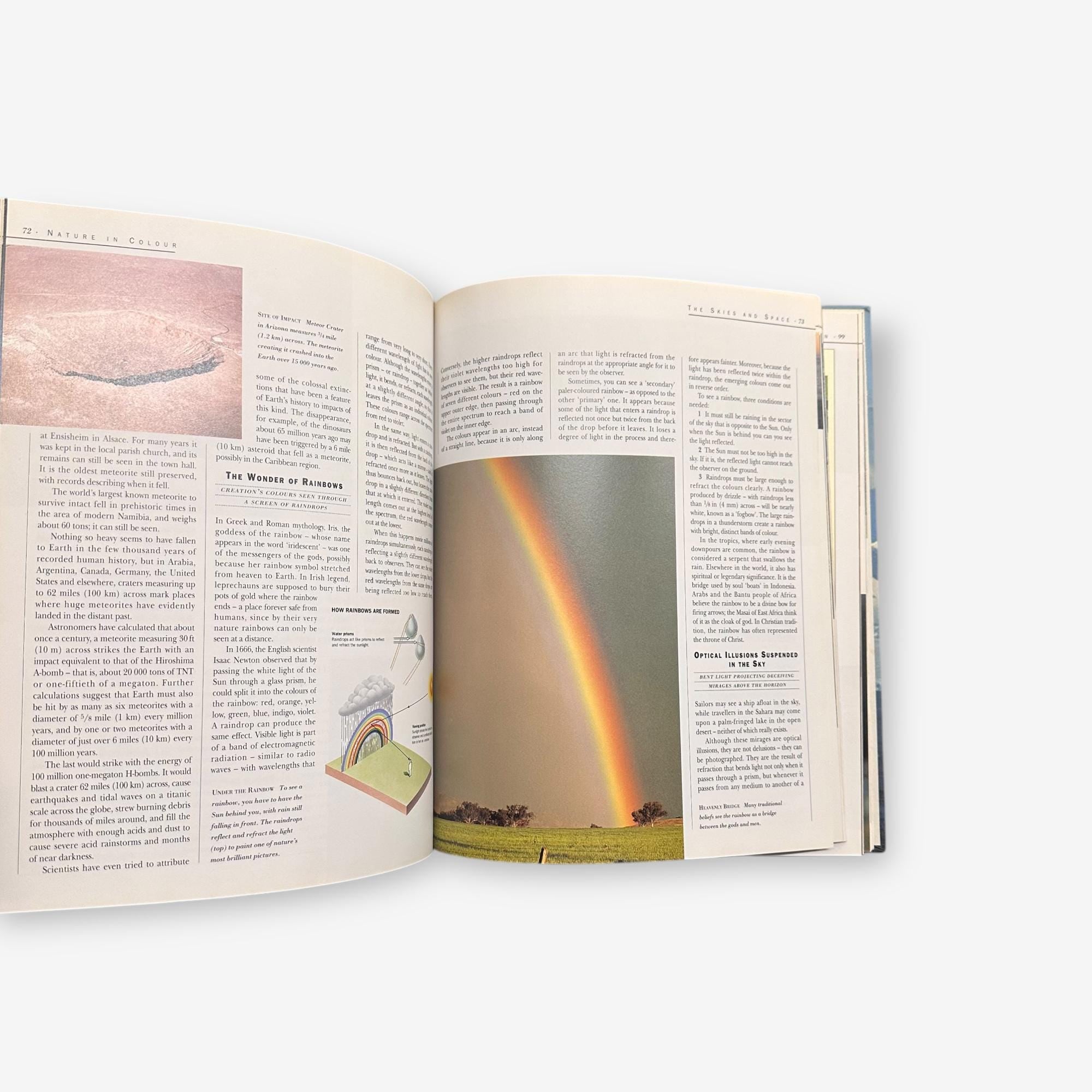 Nature's Masterpieces - The Earth, Its Wonder, Its Secrets - Hardback Book (Reader's Digest)