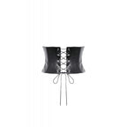 Dark in Love Elvira Faux Leather Layered Goth Waist Belt