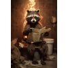 Racoon Wall Art