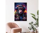 DJ Monkey Wall Art