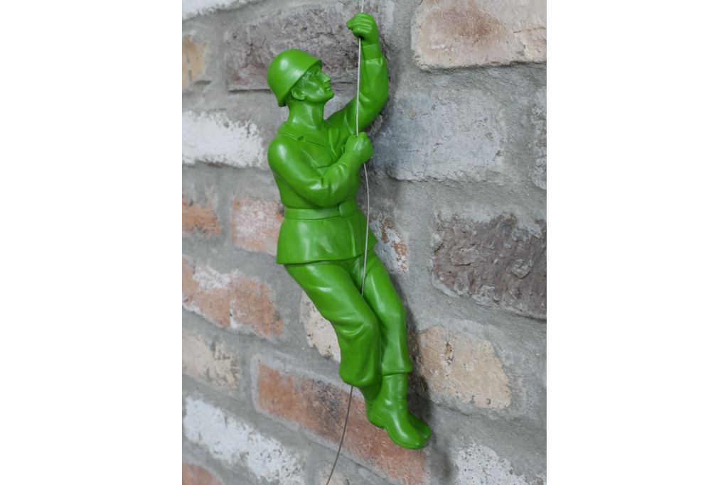 Set Of 2 Hanging Toy Soldiers