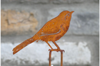 Set Of 6 Rusty Mini Stakes