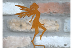Set Of 6 Rusty Mini Stakes