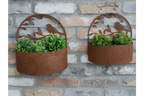 Set Of 2 Wall Planters