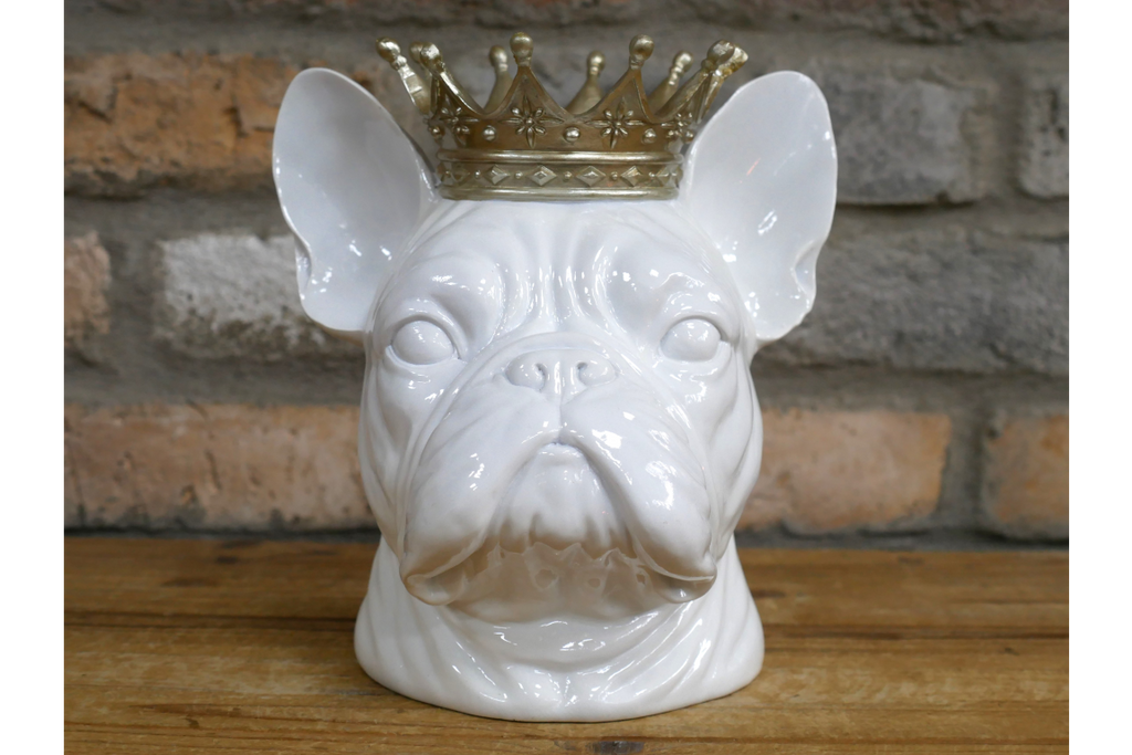 Frenchie With Crown