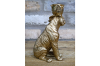 Sitting Tiger Candle Holder