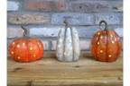 Set Of 3 Light Up Pumpkins