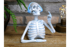 Skeleton With Headphones - (Blue)
