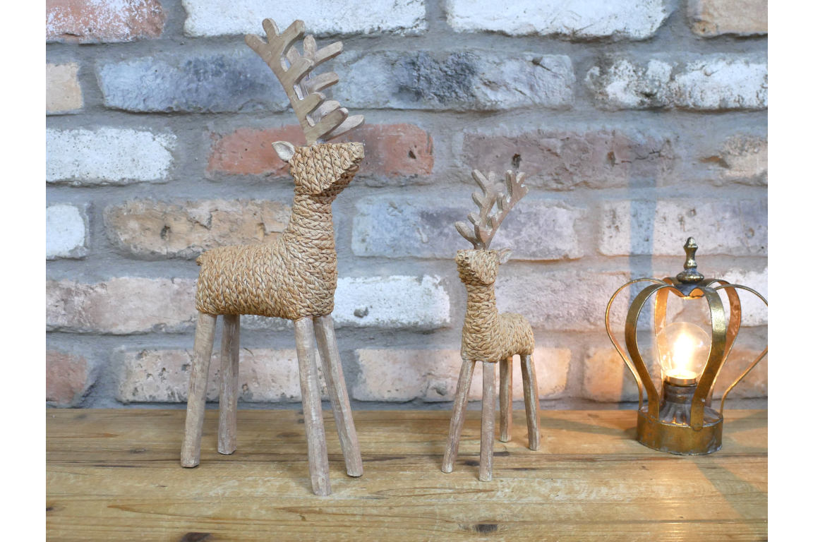 Set Of Two Stags