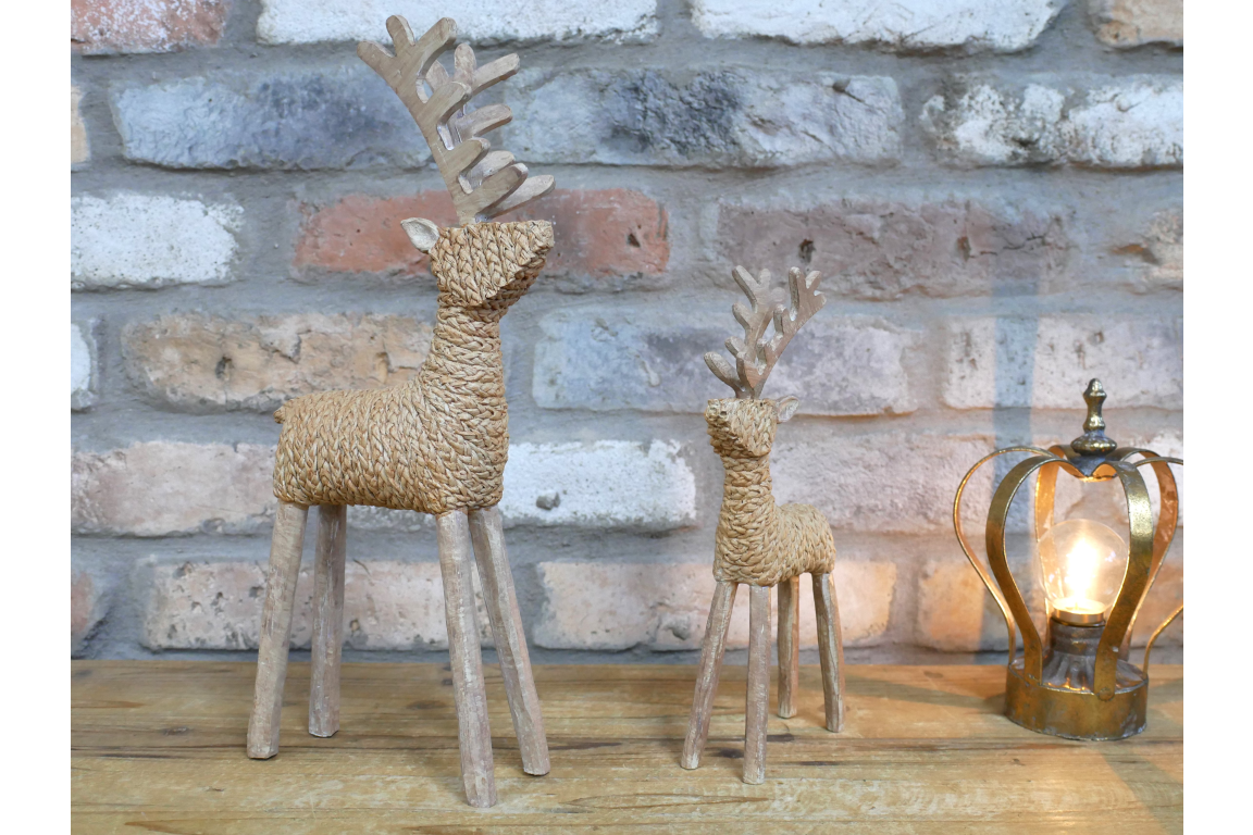 Set Of Two Stags