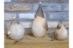 Set Of 3 Winter Birds