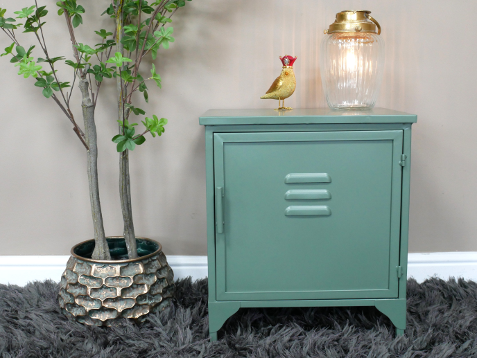 Industrial Bedside Cabinet