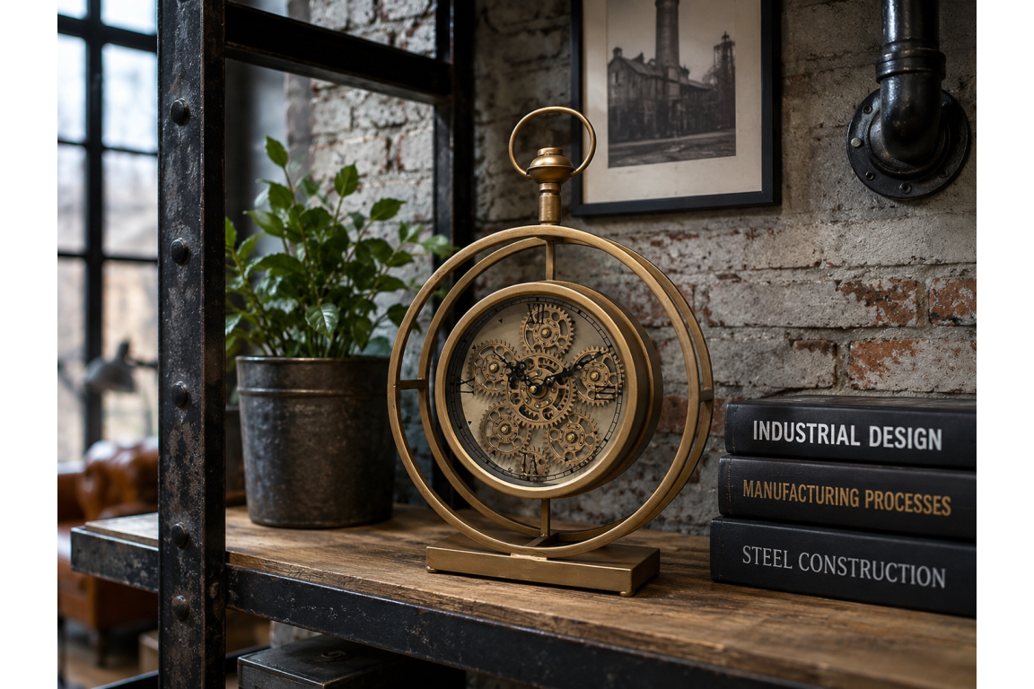 Clock With Cogs
