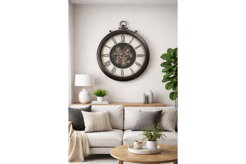 Clock With Cogs