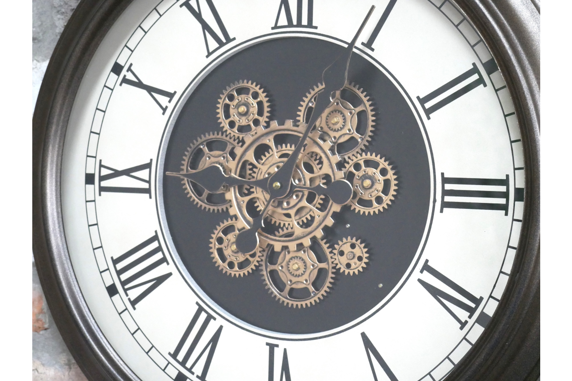 Clock With Cogs