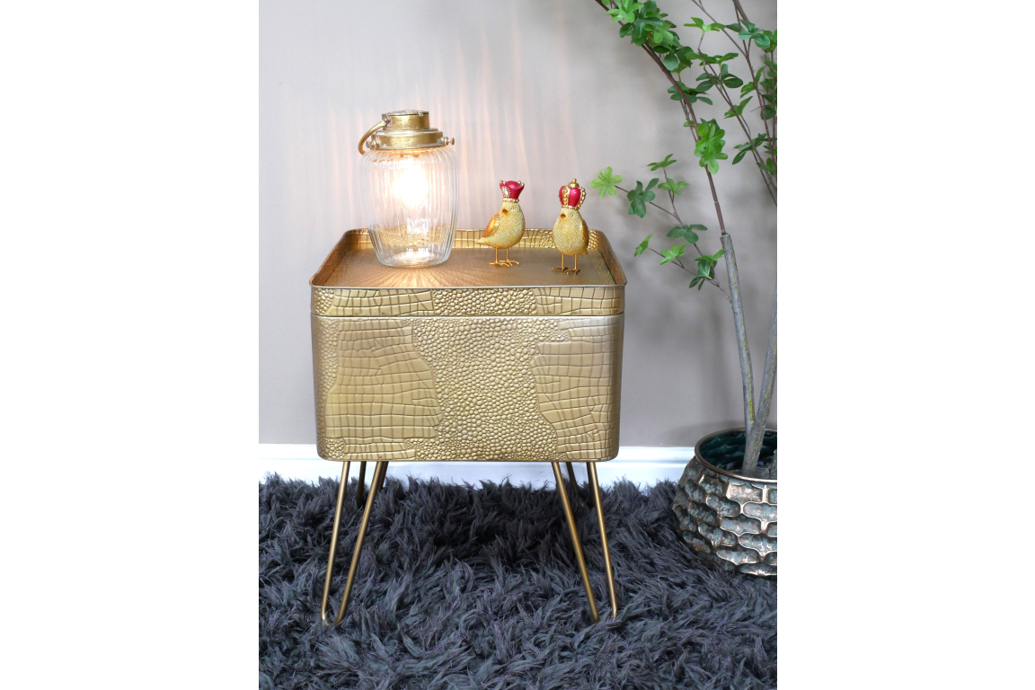 Side Table With Storage
