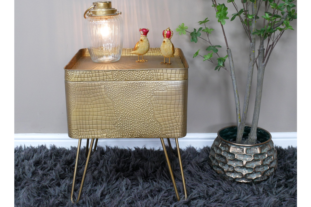 Side Table With Storage