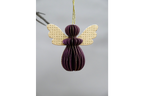 Set Of 6 Angels - Purple