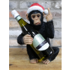 Up Yours Monkey Wine Bottle Holder - Christmas
