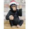 Up Yours Monkey Wine Bottle Holder - Christmas