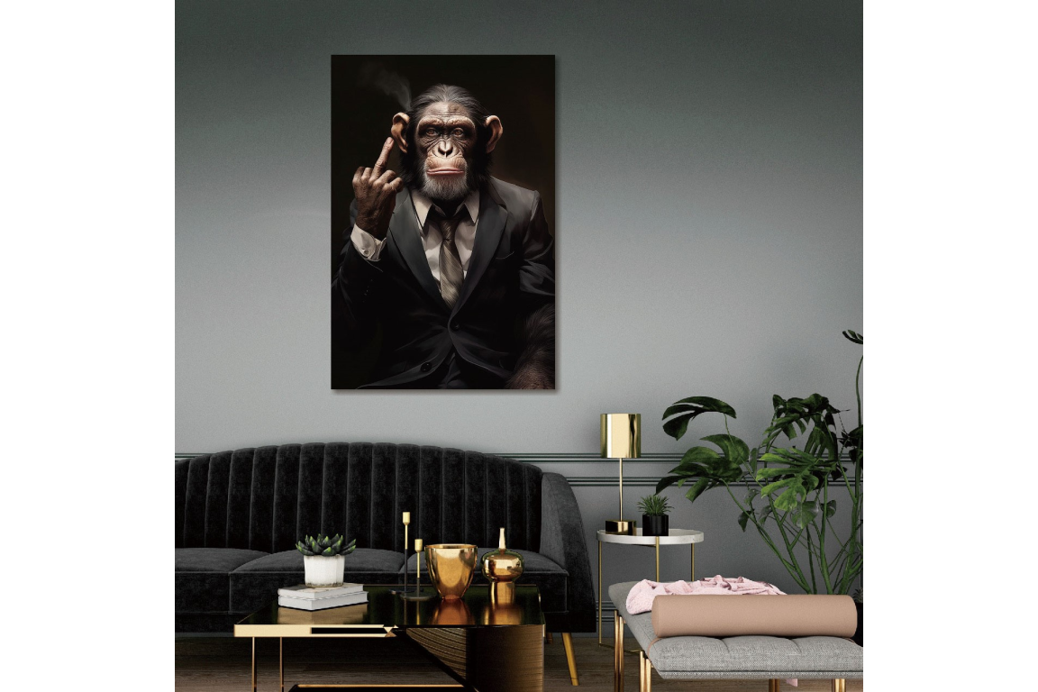 Up Yours Wall Art