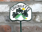 Courgette Sign