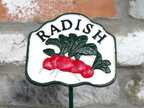 Radish Sign