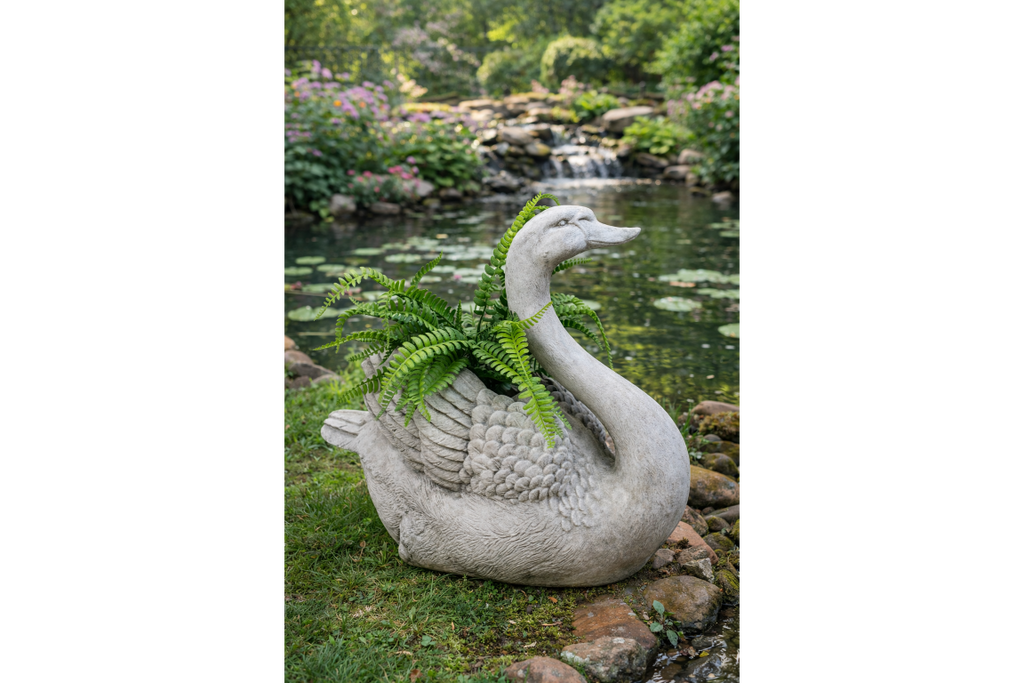 Swan Planter