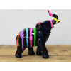 Baby Elephant With Stripes