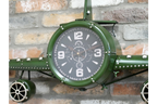 Green Aeroplane Clock