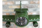 Green Aeroplane Clock