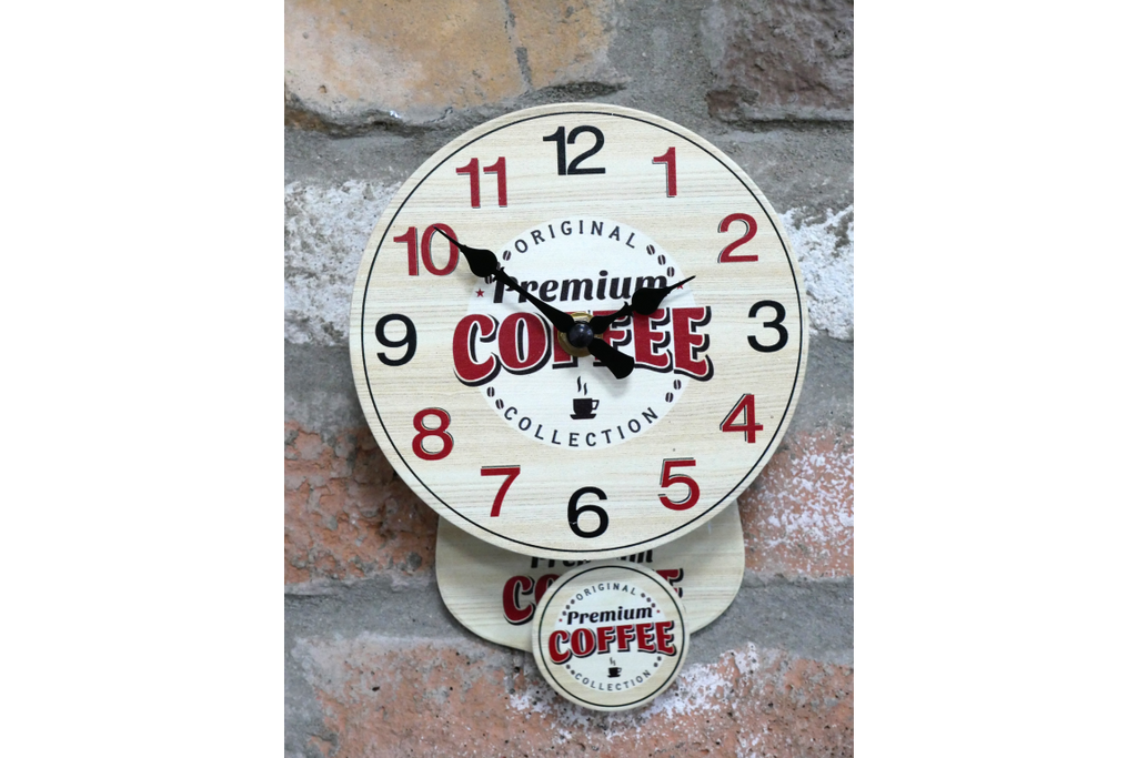 Coffee Pendulum Clock