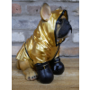 Boxing Dog - Gold