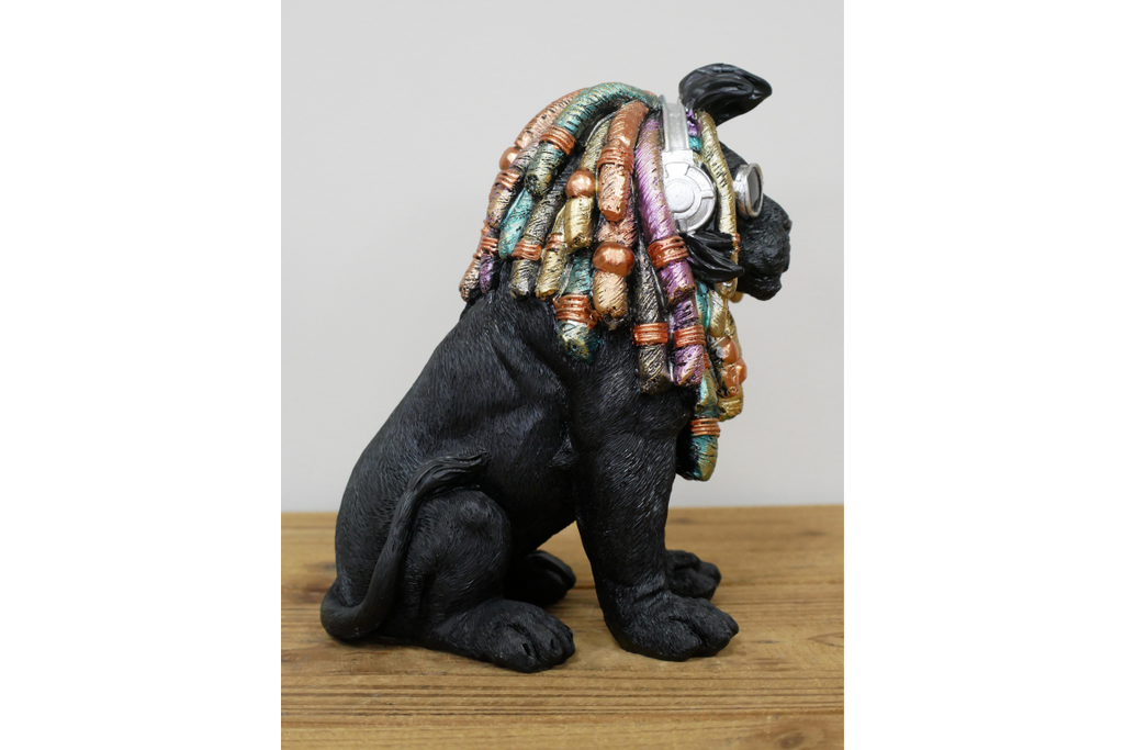 Dreadlocks Lion - Black