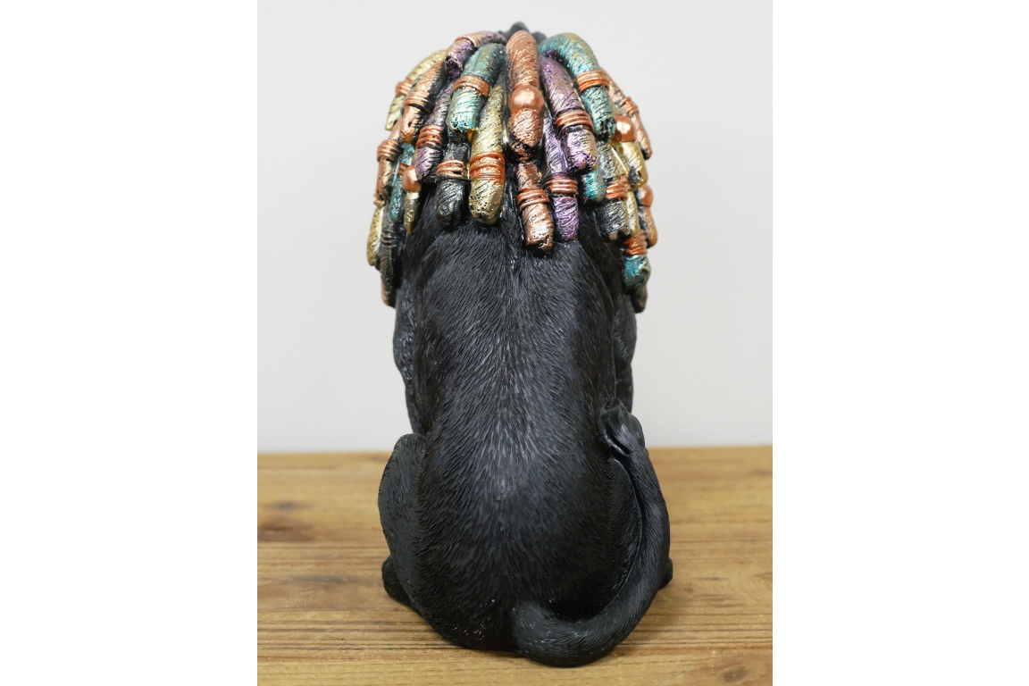 Dreadlocks Lion - Black