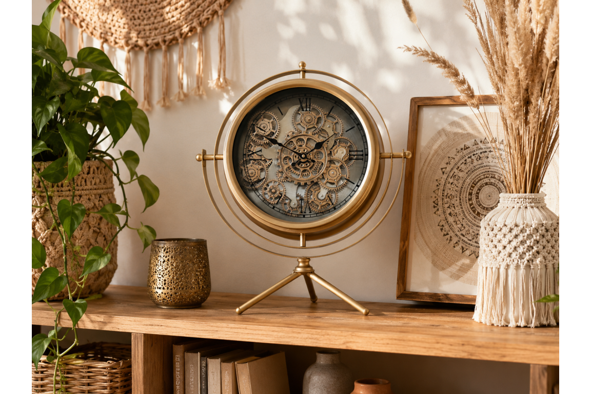 Clock With Cogs